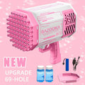 69 Holes Bubble Machine Gun Toy
