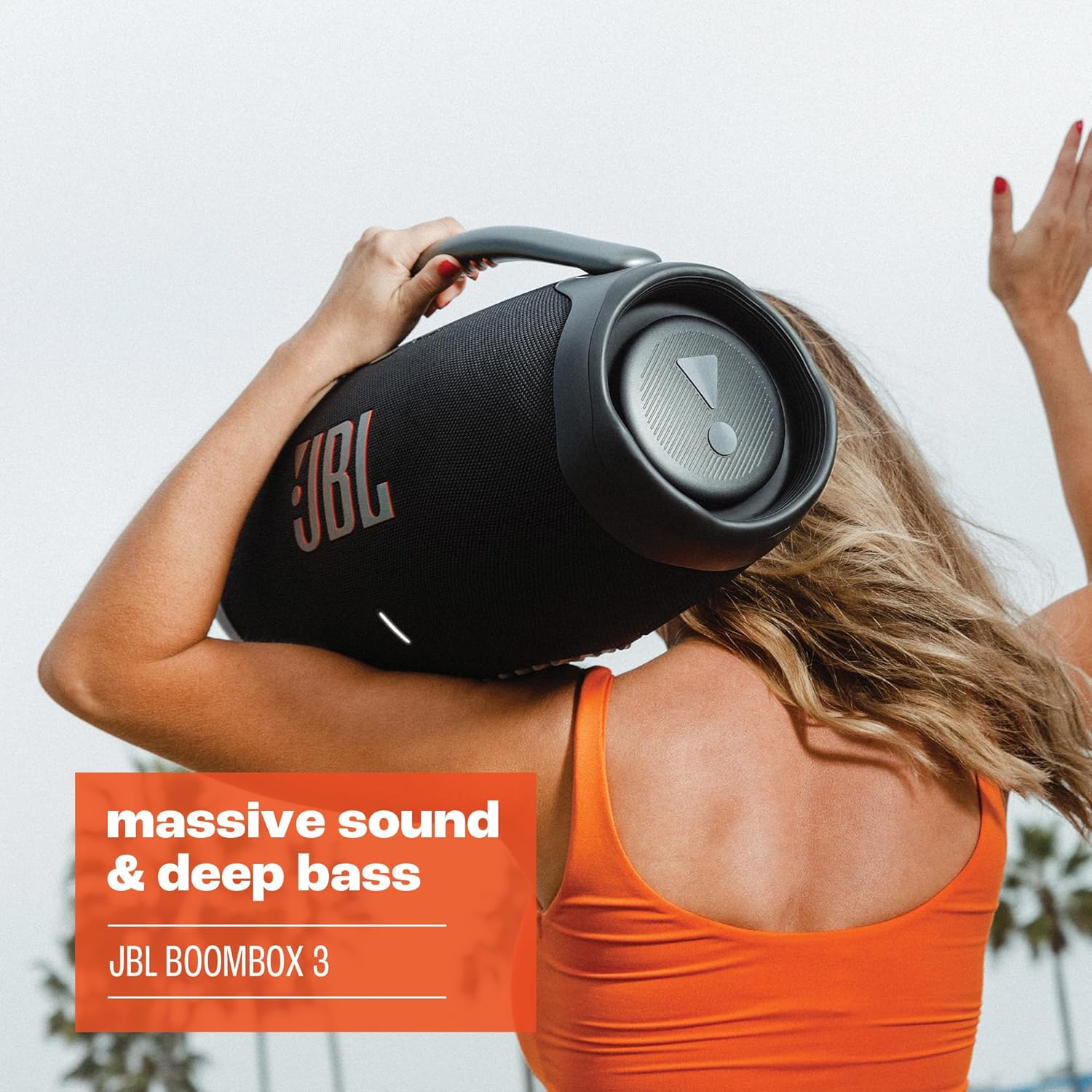 Boombox 3 Portable Speaker, Massive Signature Pro Sound 🔊
