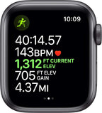Apple Watch Series 5 (GPS, 40MM) - Space Gray Aluminum Case with Black Sport Band