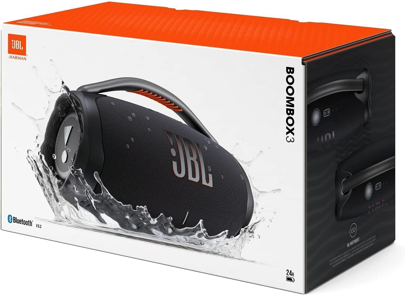 JBL Boombox 3 Portable Speaker, Massive Signature Pro Sound 🔊